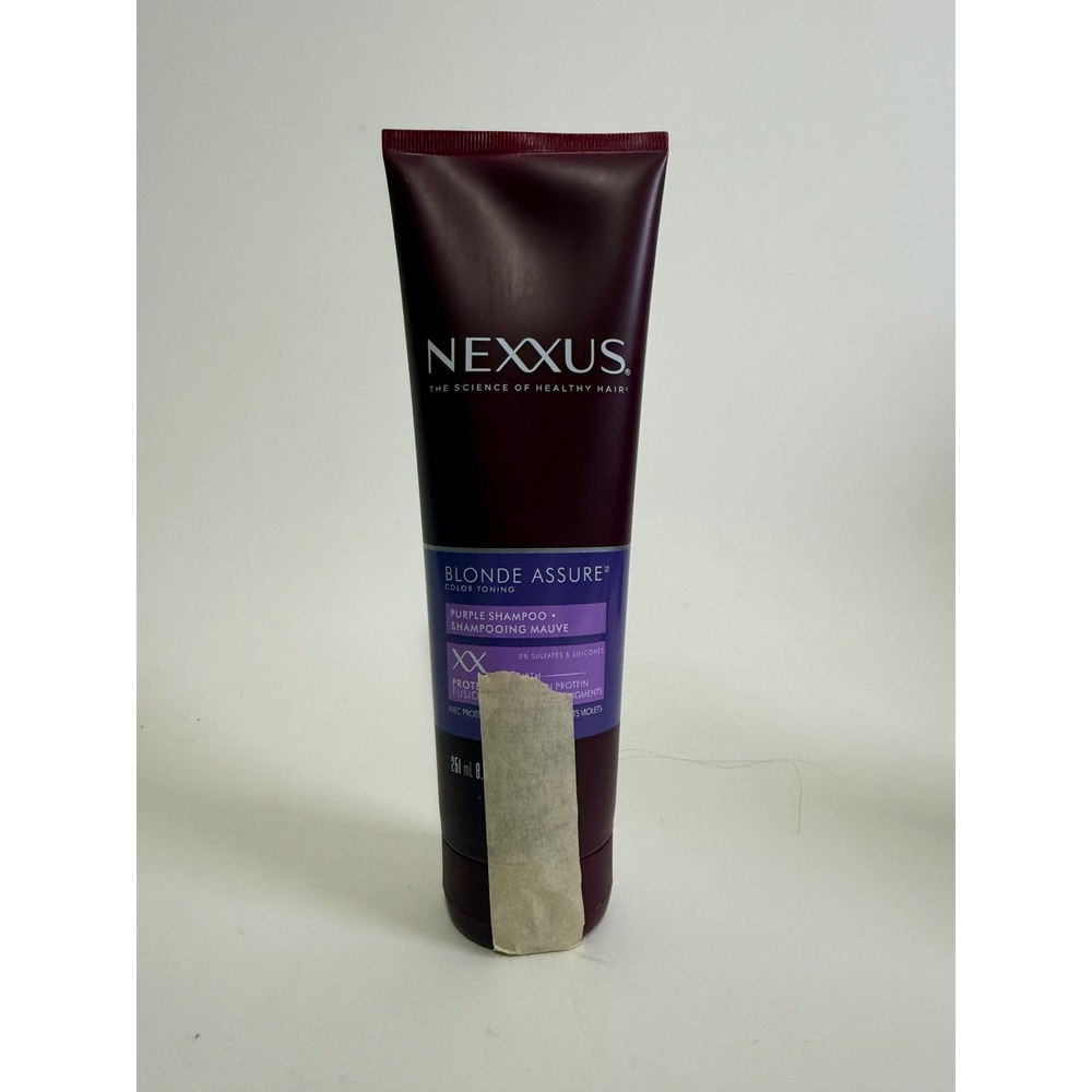 Nexxus Purple Shampoo Blonde Assure Color Toning 8.5 oz Keratin Protein